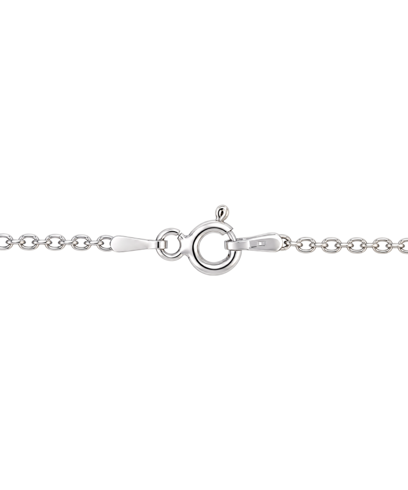 Hopeinen ketju "Anchor" 1.5mm