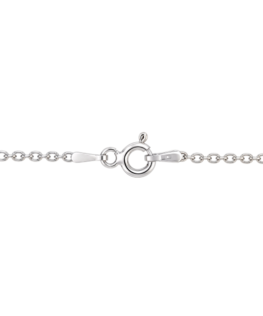 Hopeinen ketju "Anchor" 1.5mm