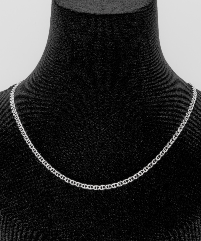 Hopeinen “Marina”-kaulaketju 2,3 mm