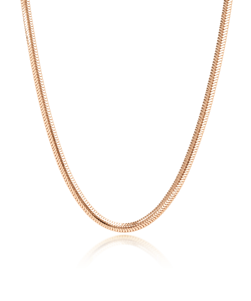 Kultainen “Snake”-kaulaketju 3,4 mm