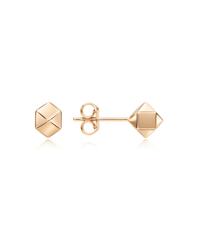Gold earrings