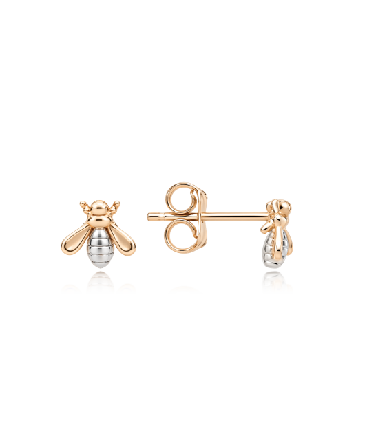 Gold earrings
