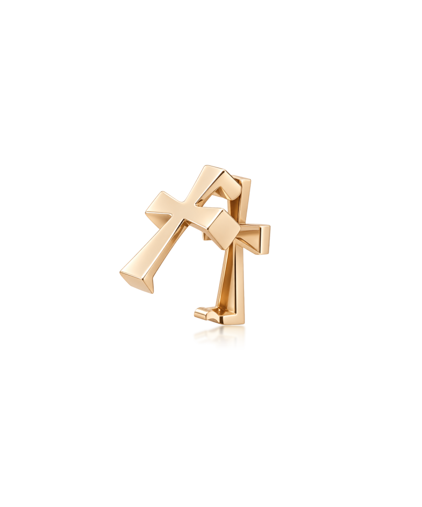 Gold pendant  "cross"