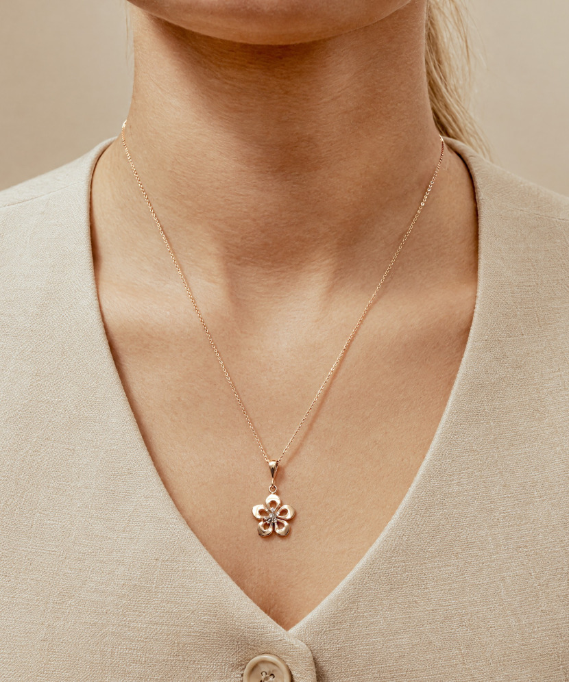 Gold pendant