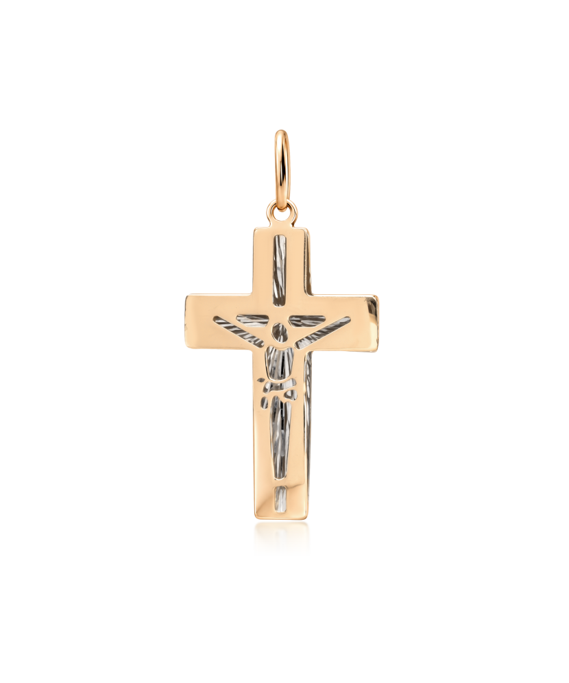 Gold pendant  "cross"