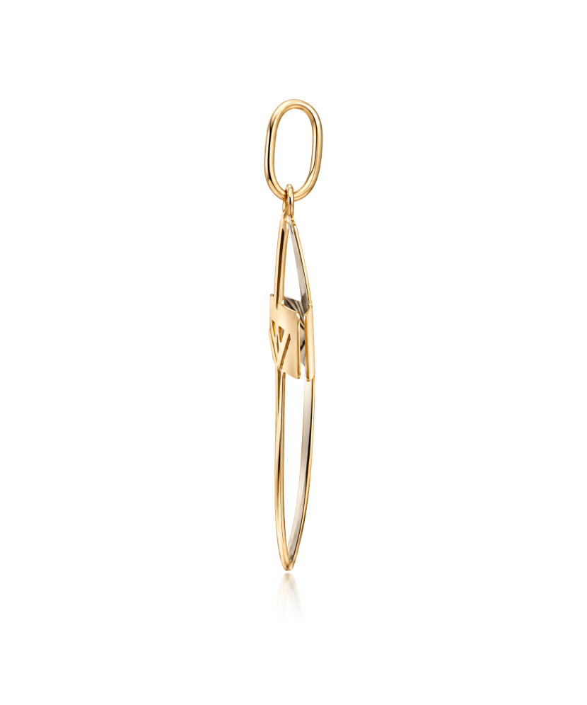 Gold pendant  "cross"