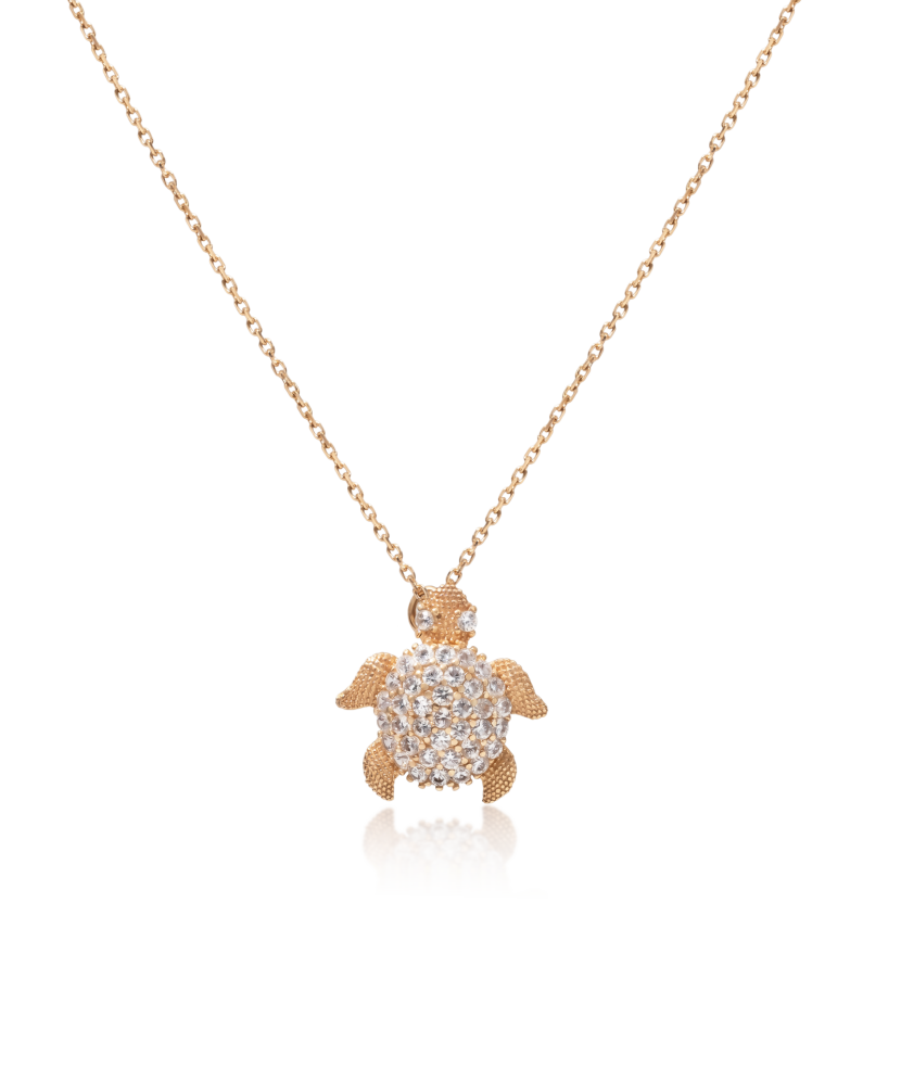 Gold chain with pendant
