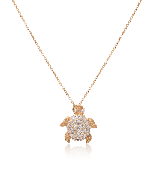 Gold chain with pendant
