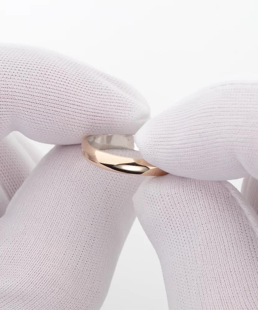 Hopea vihkisormus kultalevyllä