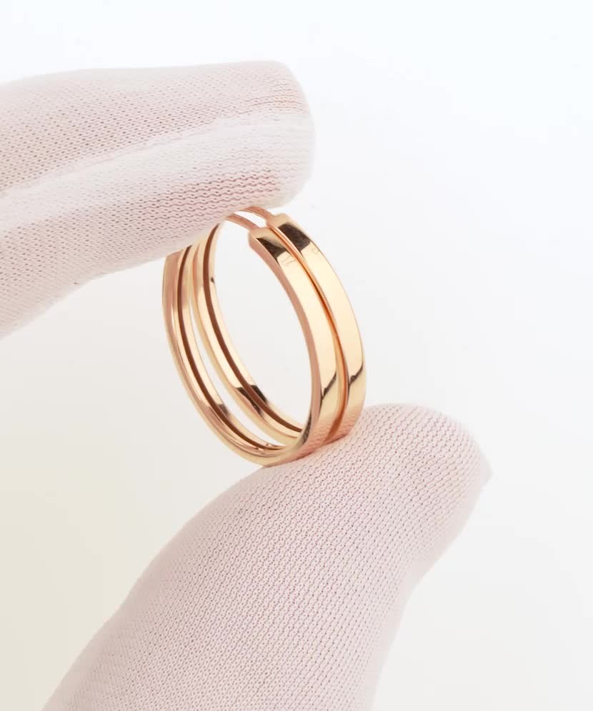 Kultaiset korvakorut 24mm