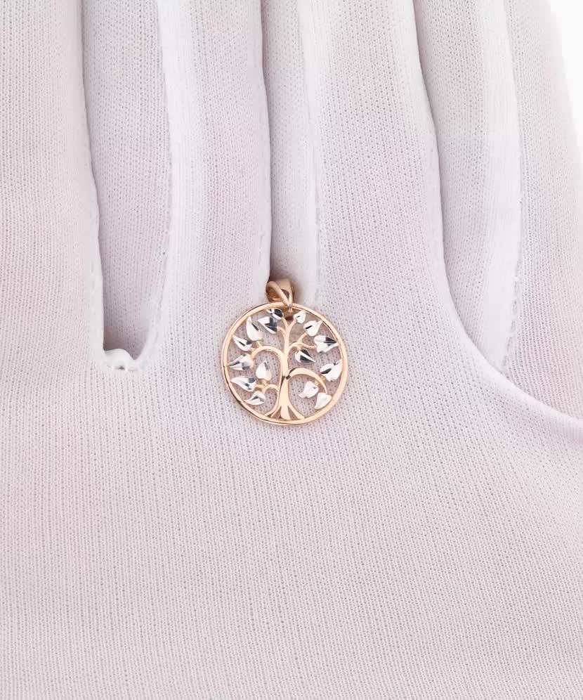 Gold pendant "Tree of life"