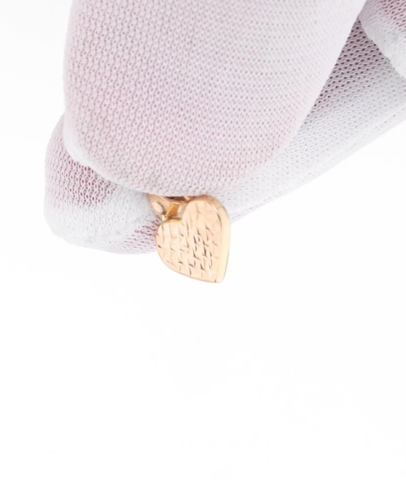 Double-sided gold pendant "Heart"