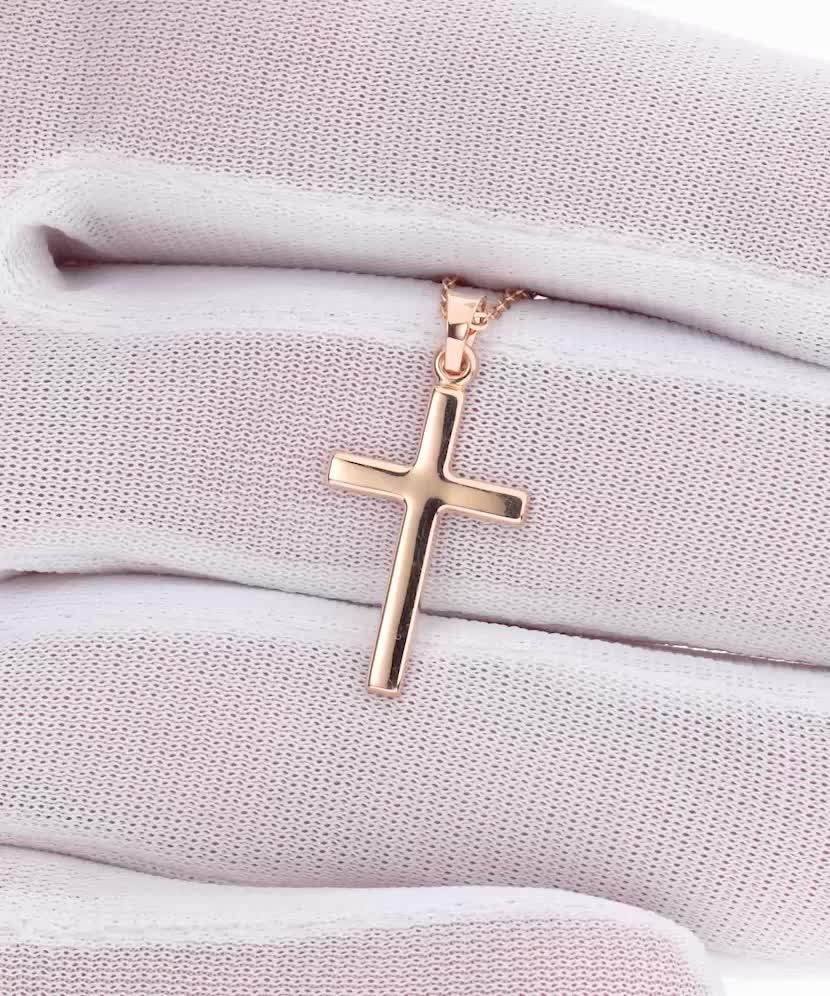 Gold pendant "cross"