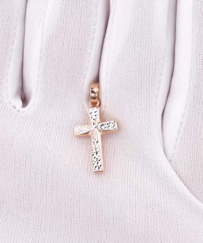 Gold pendant "cross"