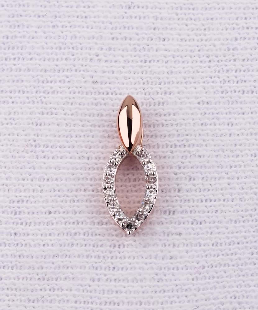 Auksinis pakabukas su briliantais  - Goldinga