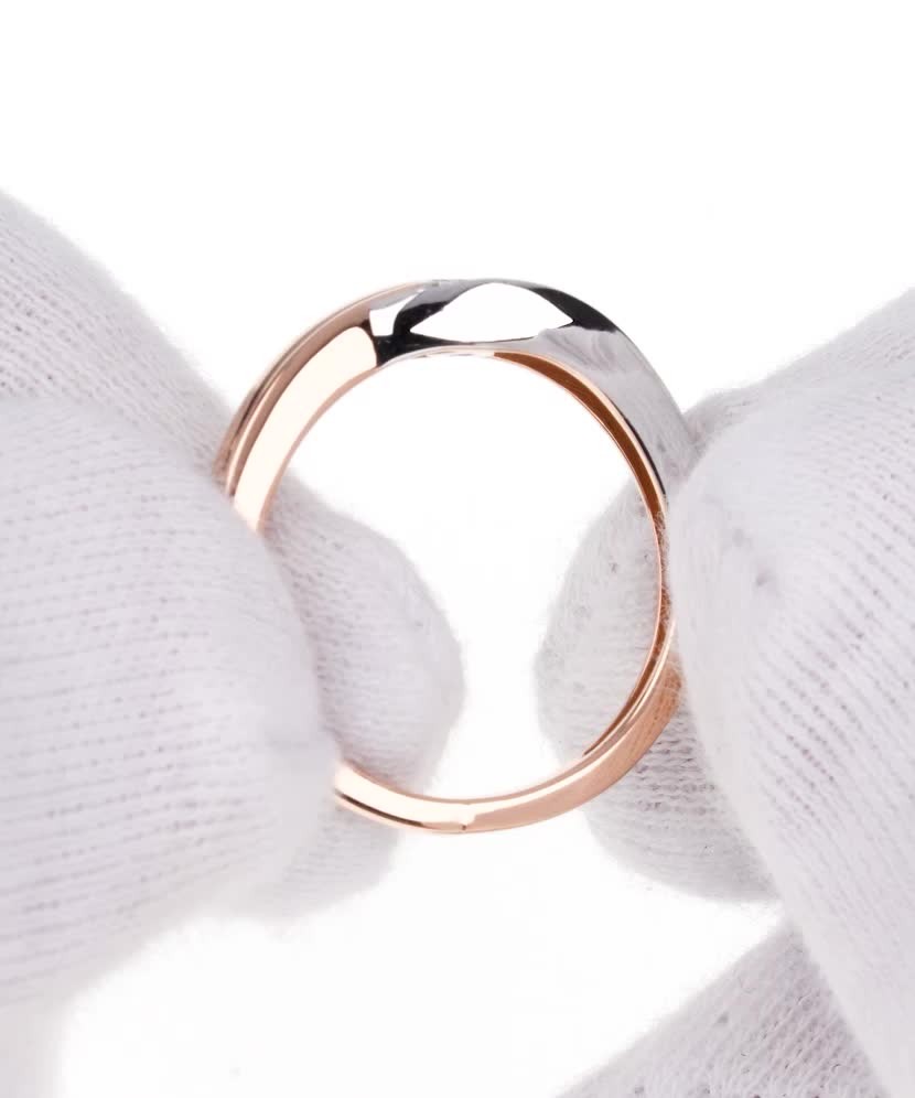 Auksinis žiedas su deimantu  - Goldinga