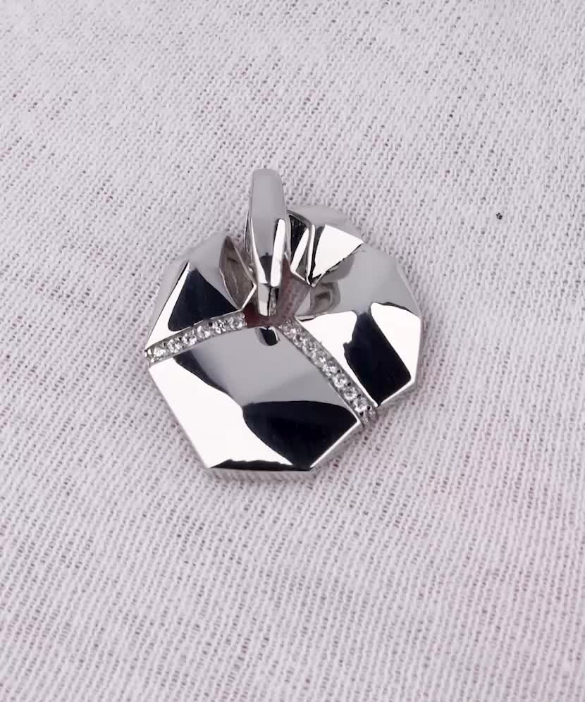 Sidabrinis pakabukas su cirkoniais  - Goldinga