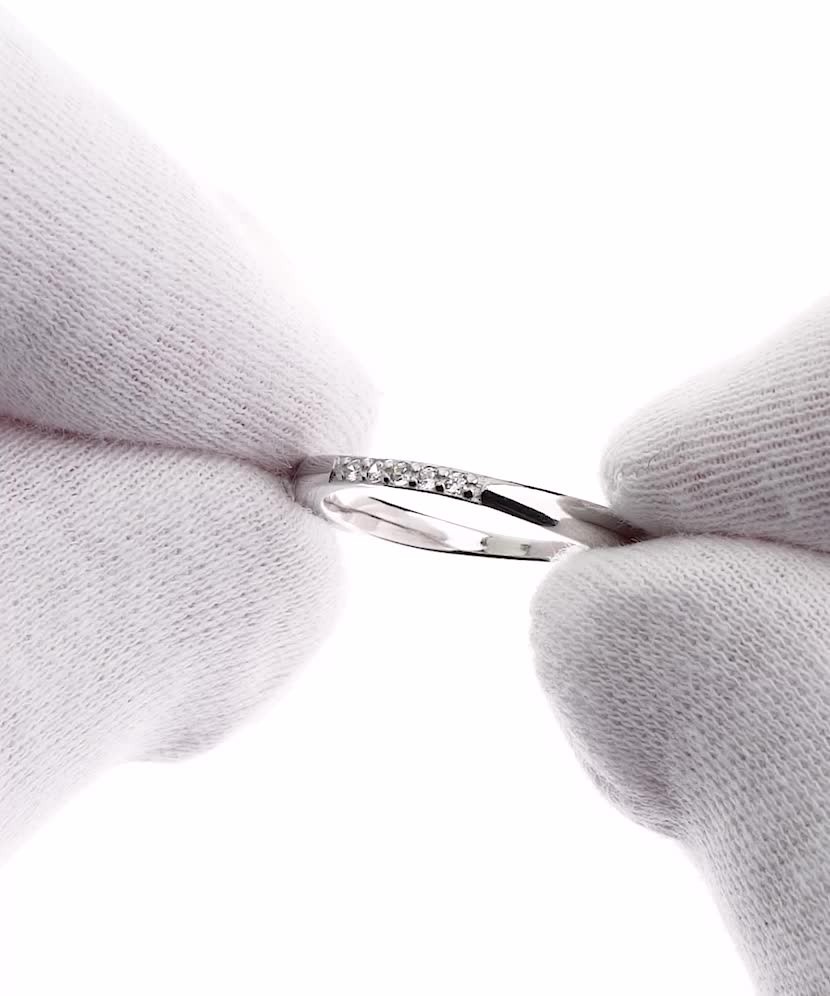 Sidabrinis žiedas Su Cirkoniais  - Goldinga