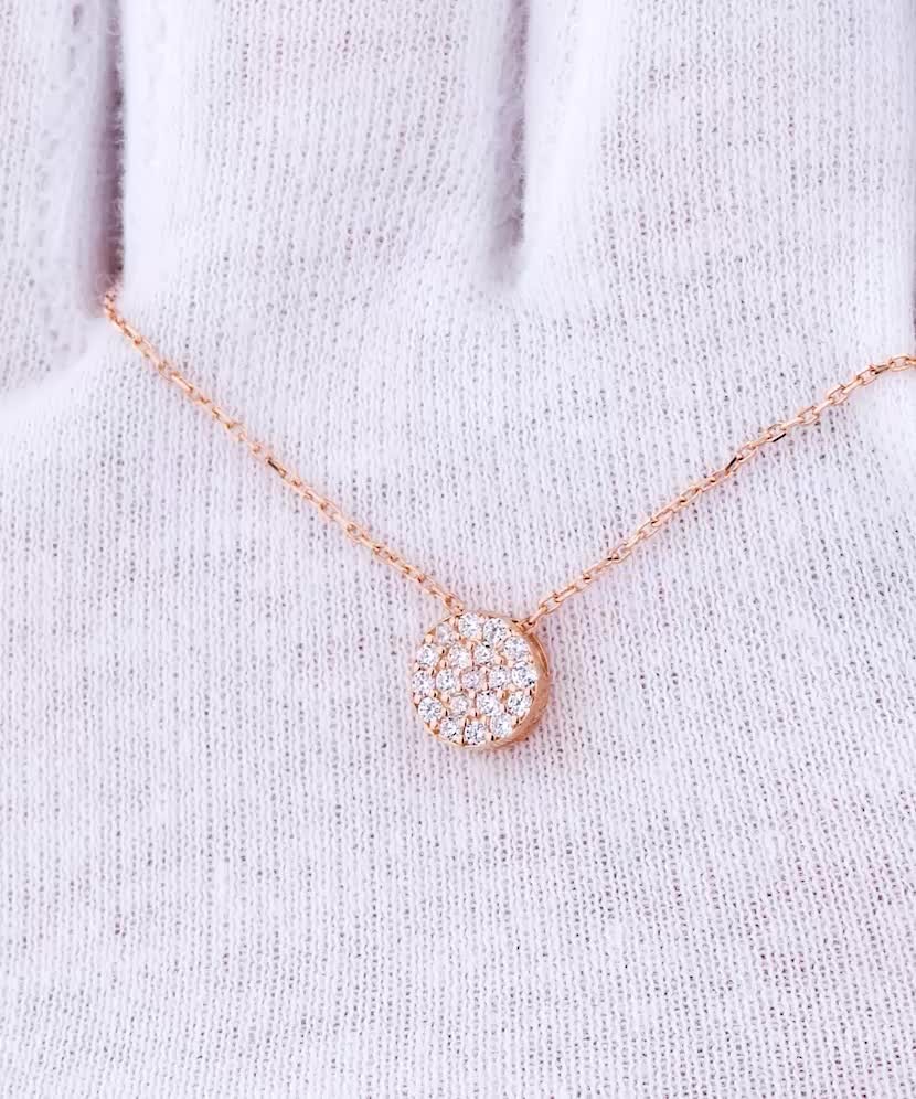 Auksinė Grandinėlė Su Cirkonio Pakabuku  - Goldinga