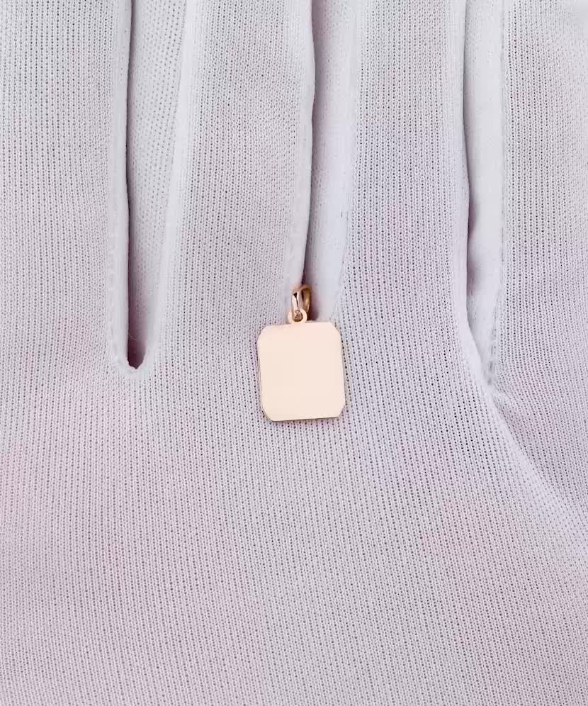 Kultainen riipus "Lautanen"